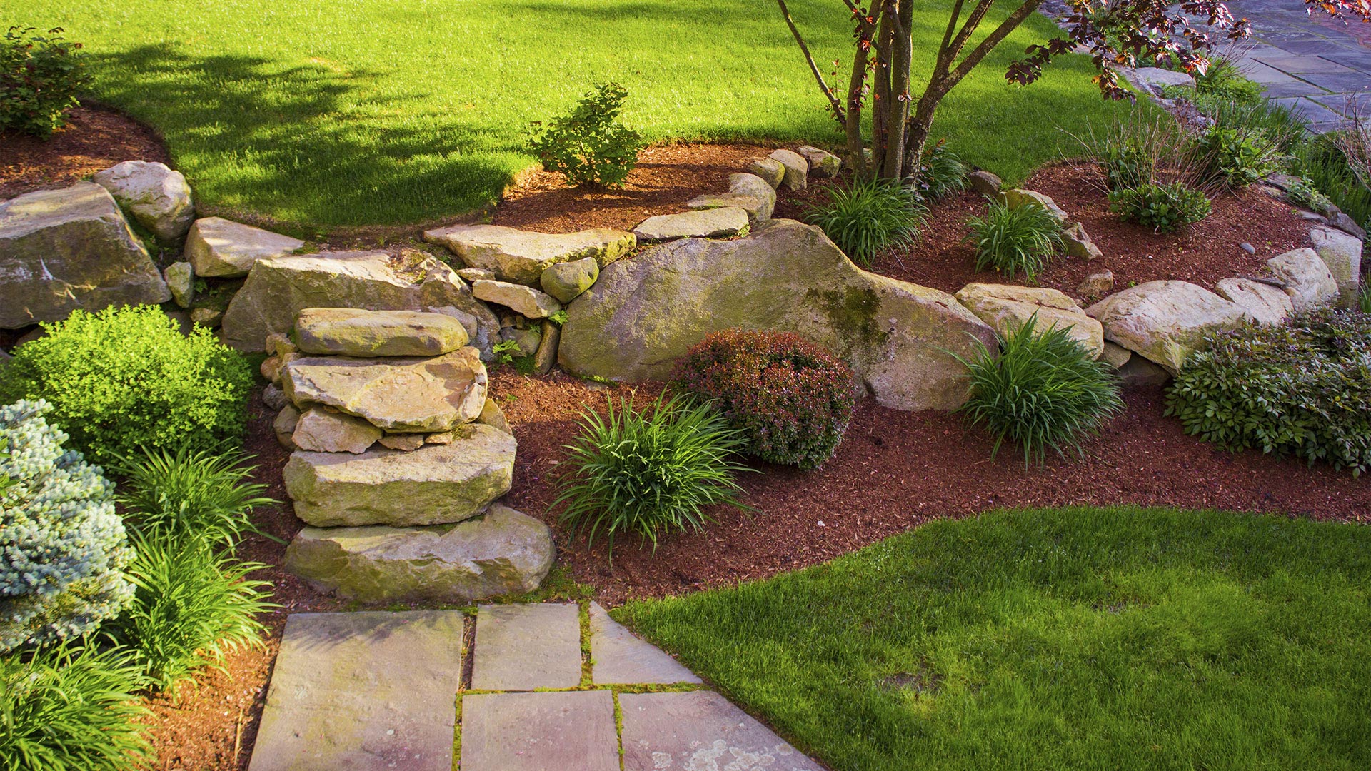 True Blue Landscape, LLC Landscaping Services, Excavation Services and Irrigation Services slide 1